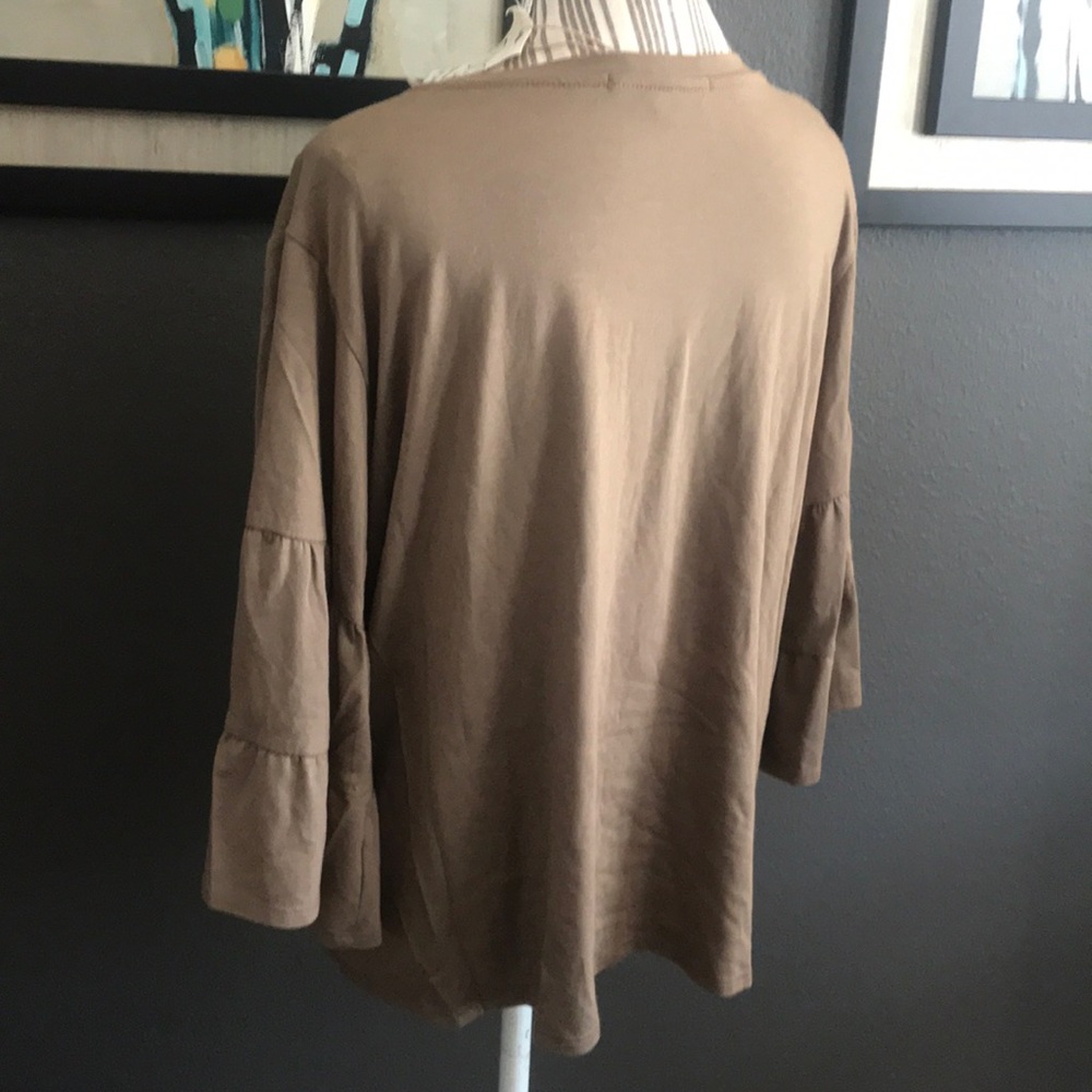 Johnny Was, tiered 3/4 sleeve knit - Picture 8 of 8